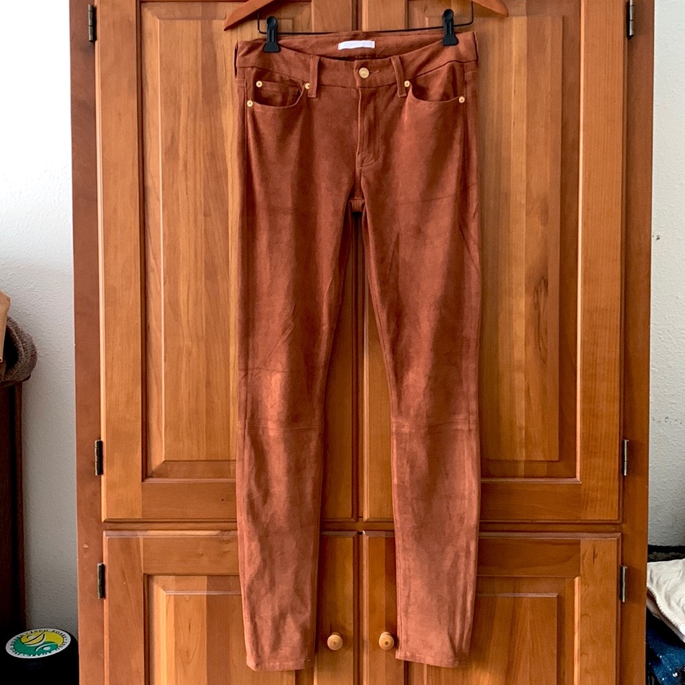 7 for all mankind sueded pants